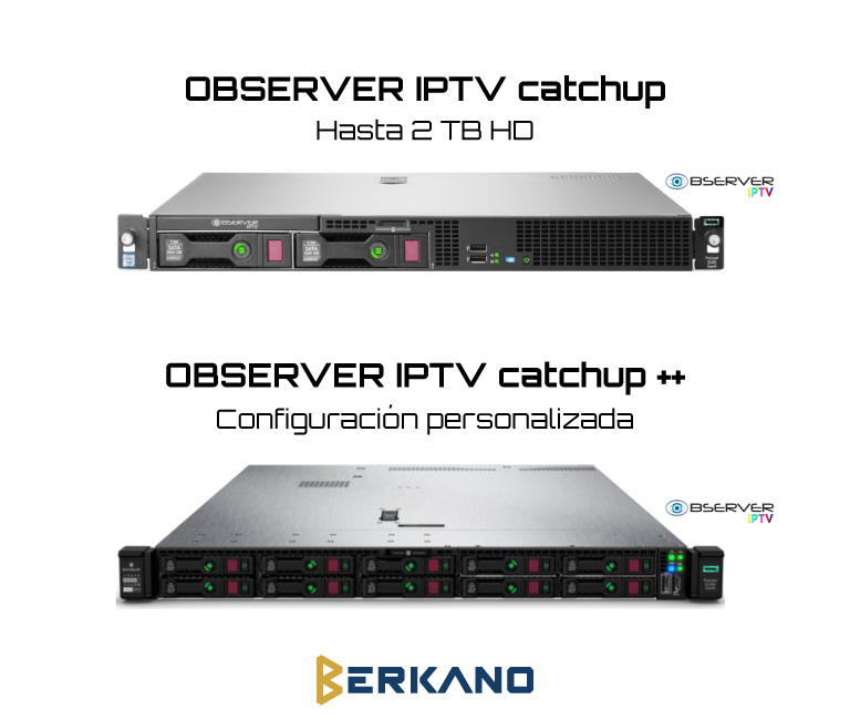 Hardware transcodificación OBSERVER IPTV catchup