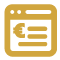 Icono de software para factura electrónica