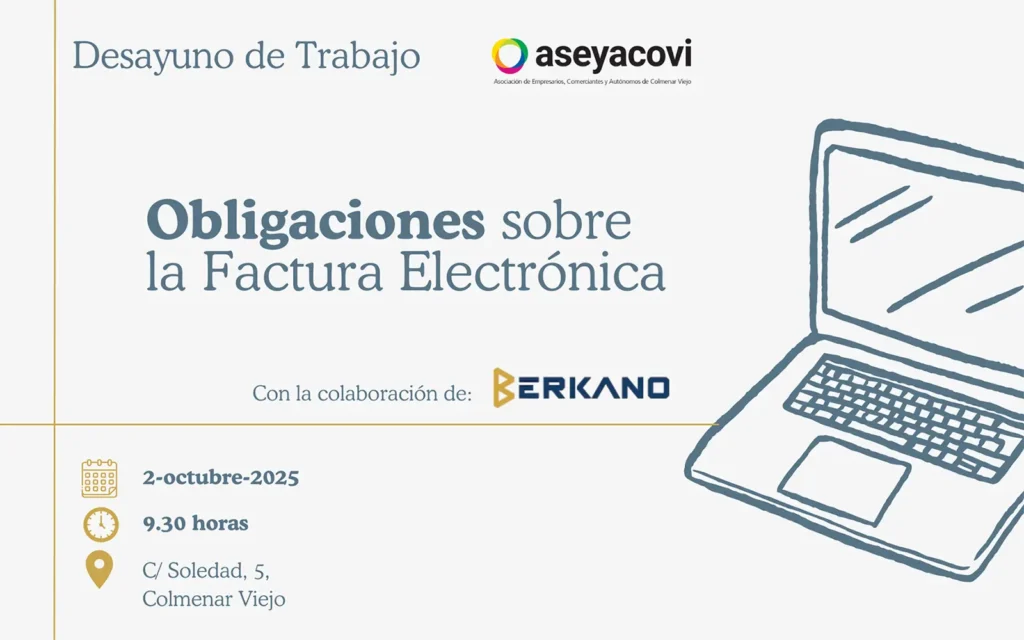 Desayuno ASEYACOVI obligaciones sobre la factura electronica
